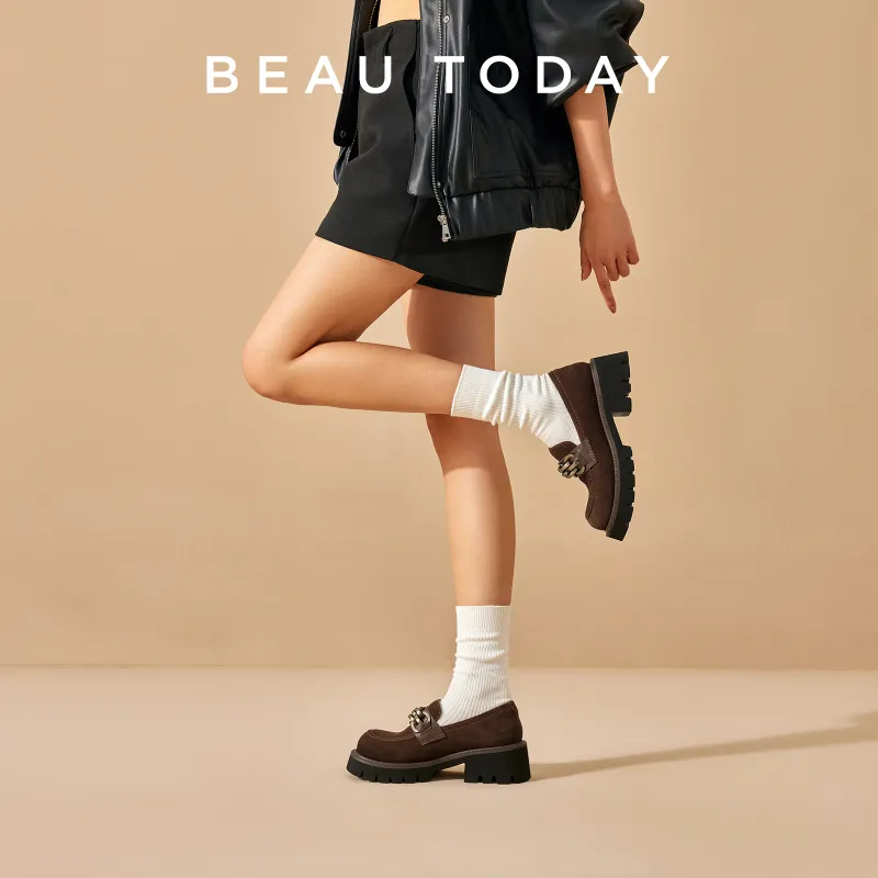 Beau Today Loafers Women's Coffee-6
