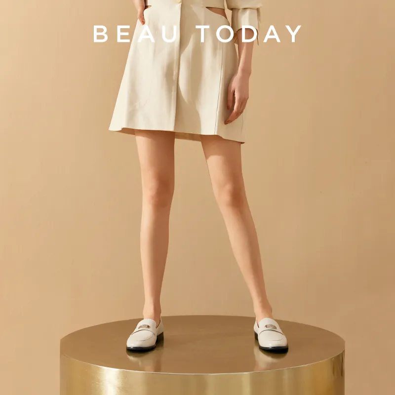 Beau Today Loafers Women's Black/White-16