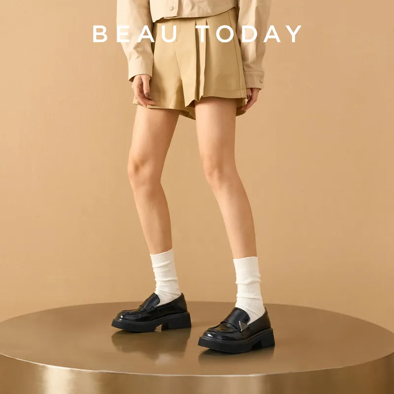 Beau Today Loafers Women's Black-8