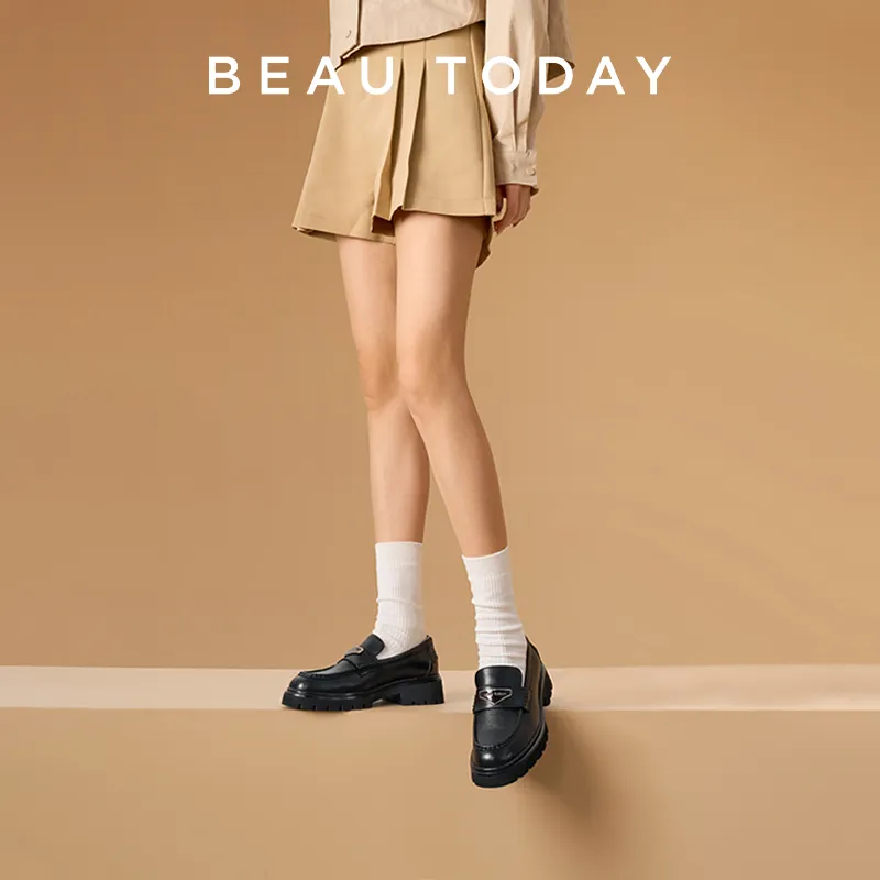 Beau Today Loafers Women's Black-9
