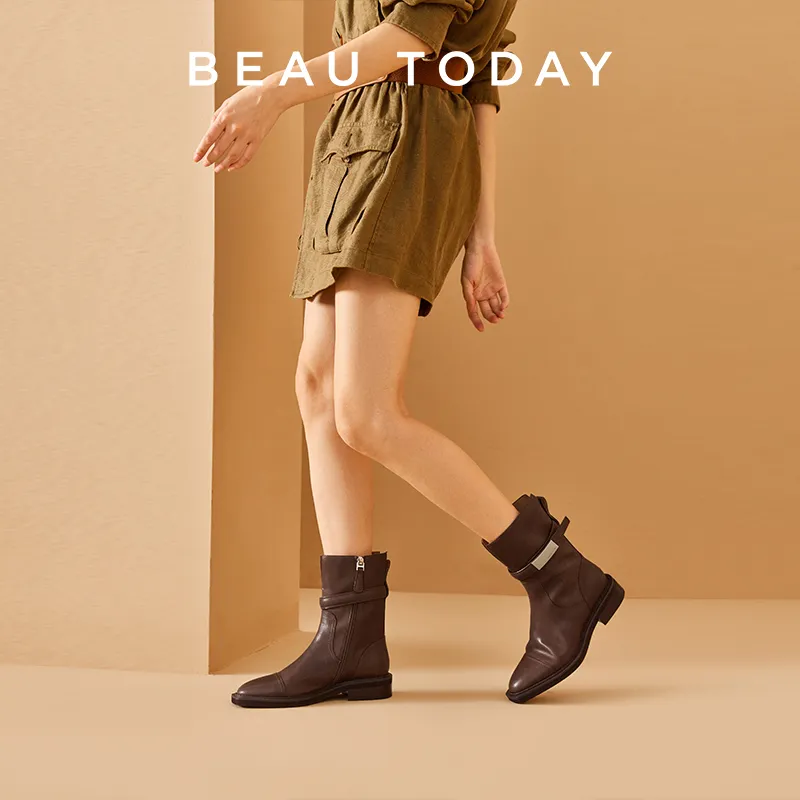 Beau Today Ankle Boots 3.5cm Women's-8