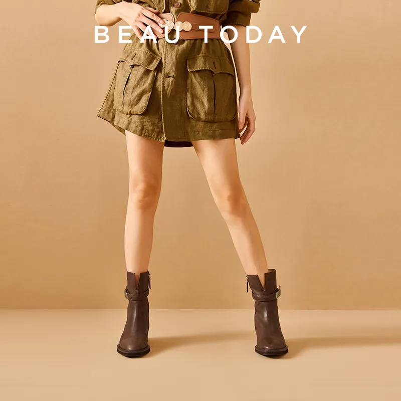Beau Today Ankle Boots 3.5cm Women's-6