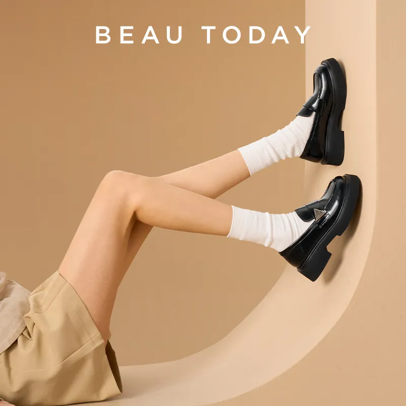 Beau Today Loafers Women's Black-6
