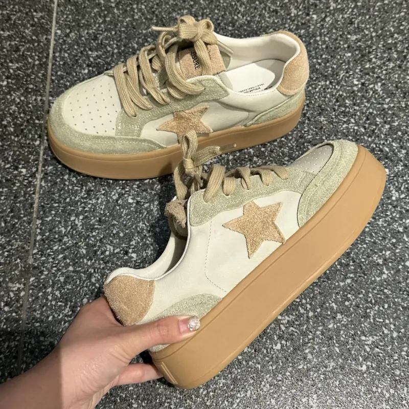 Beau Today Fashion Versatile Preppy Style Women's Matcha Green-3