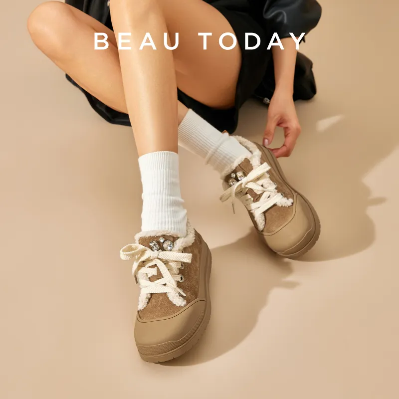 Beau Today Low Top Casual Shoes Women's-3
