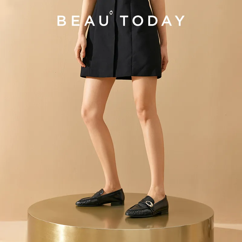 Beau Today Loafers Women's Black/Brown/Sand-7