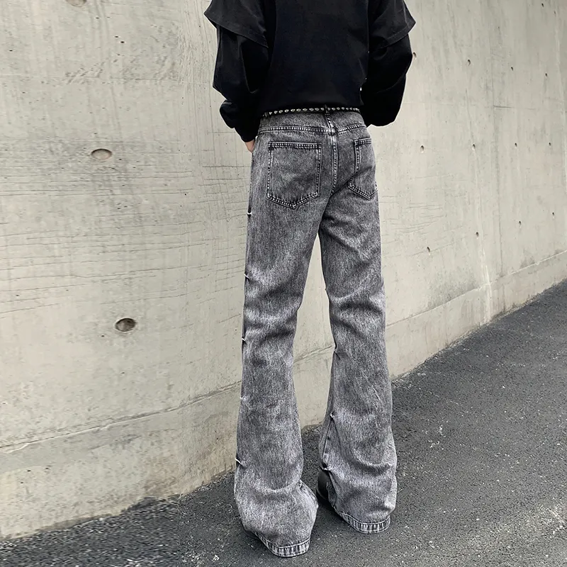 Mulinsen Jeans Unisex Black Gray-3