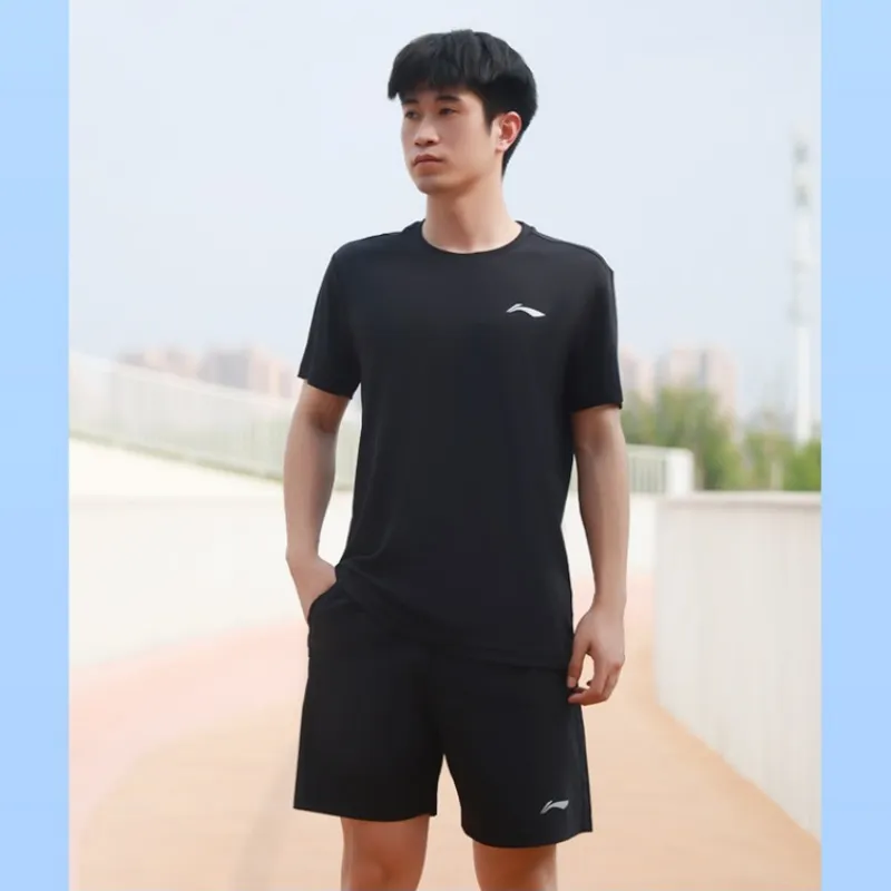 LiNing Basketball Suit Unisex Black-2