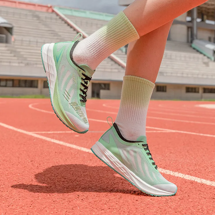 LPMX Running Shoes Unisex Low Top Light Neon Green-11