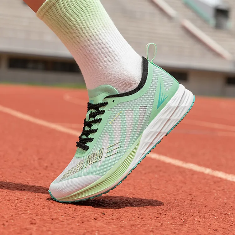 LPMX Running Shoes Unisex Low Top Light Neon Green-12