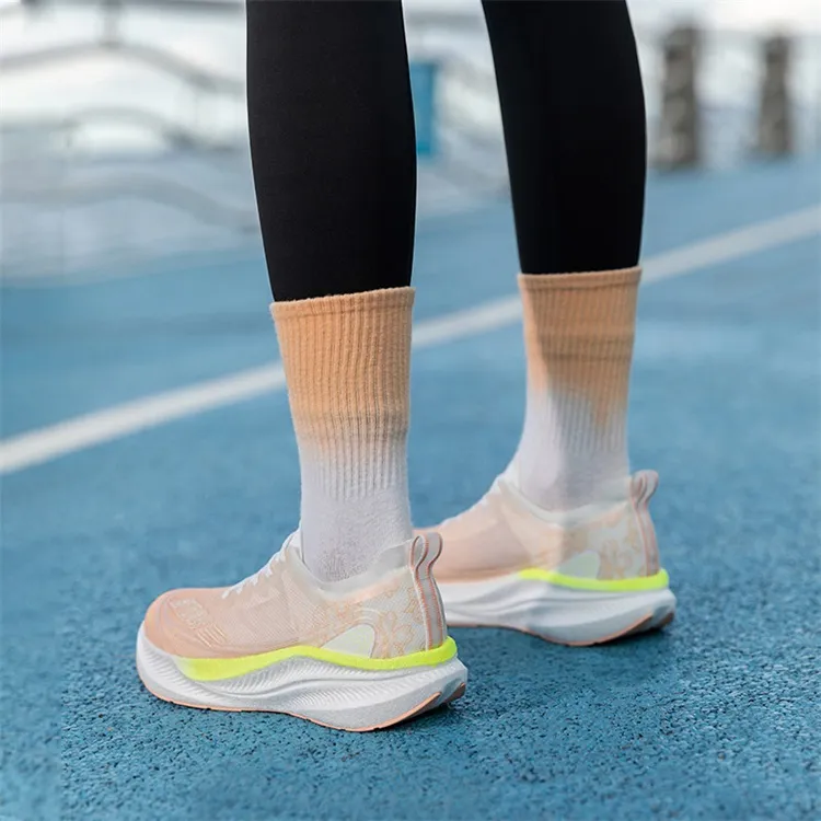 LPMX Cushioning Lightweight Rebound Low Top Technology Carbon Plate Running Shoes Women's Sage Green-10