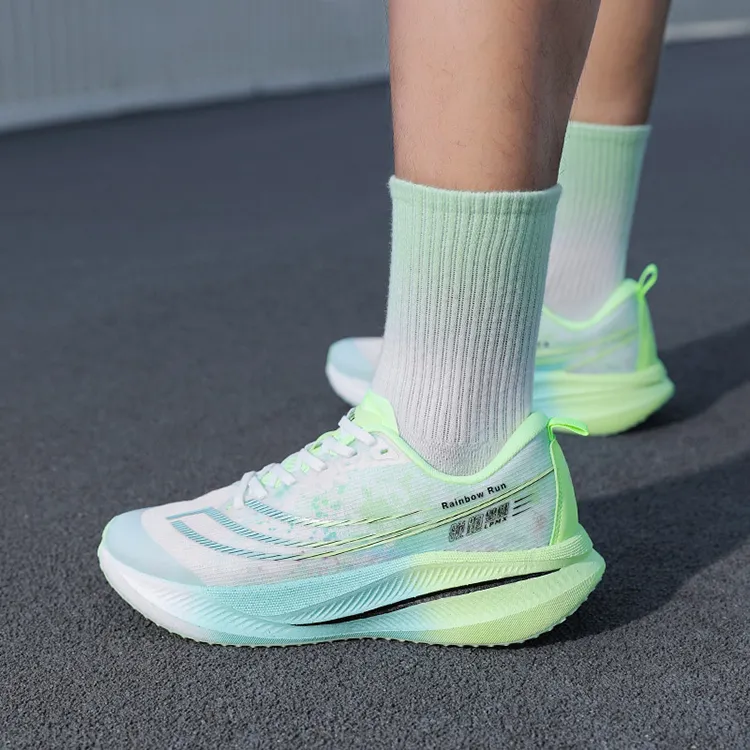 LPMX Running Shoes Men Low Top Mint Green-14