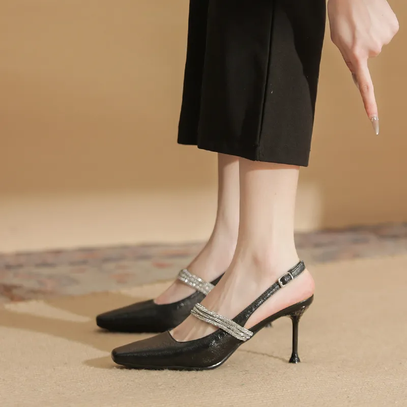 GOSO Slim Heel High Heels 7.5CM Women's-1