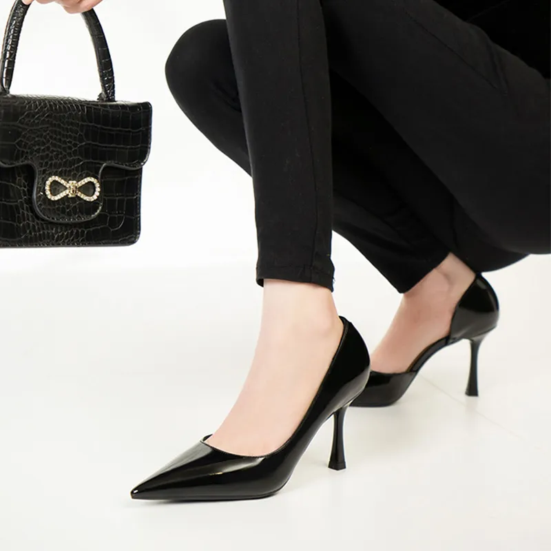GOSO Chunky Heel High Heels Women's-1