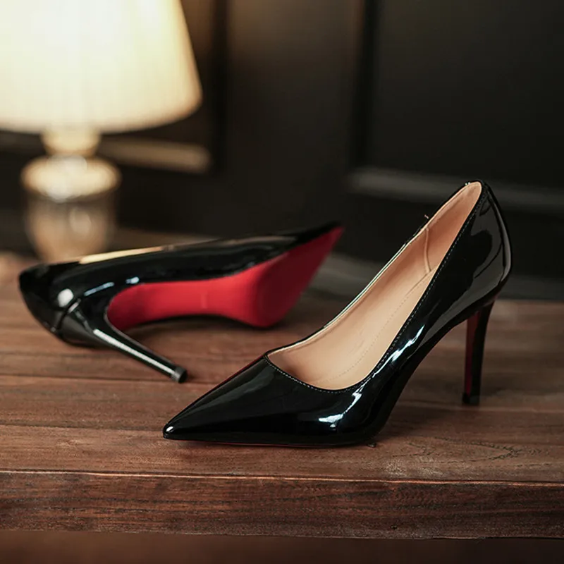 GOSO Slim Heel High Heels 6.5CM Women's-6