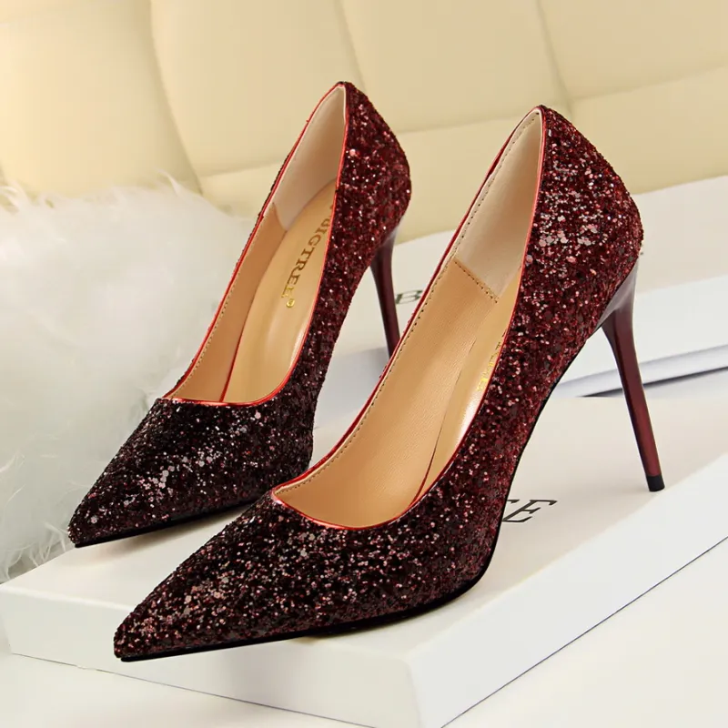 GOSO Slim Heel High Heels Women's-26