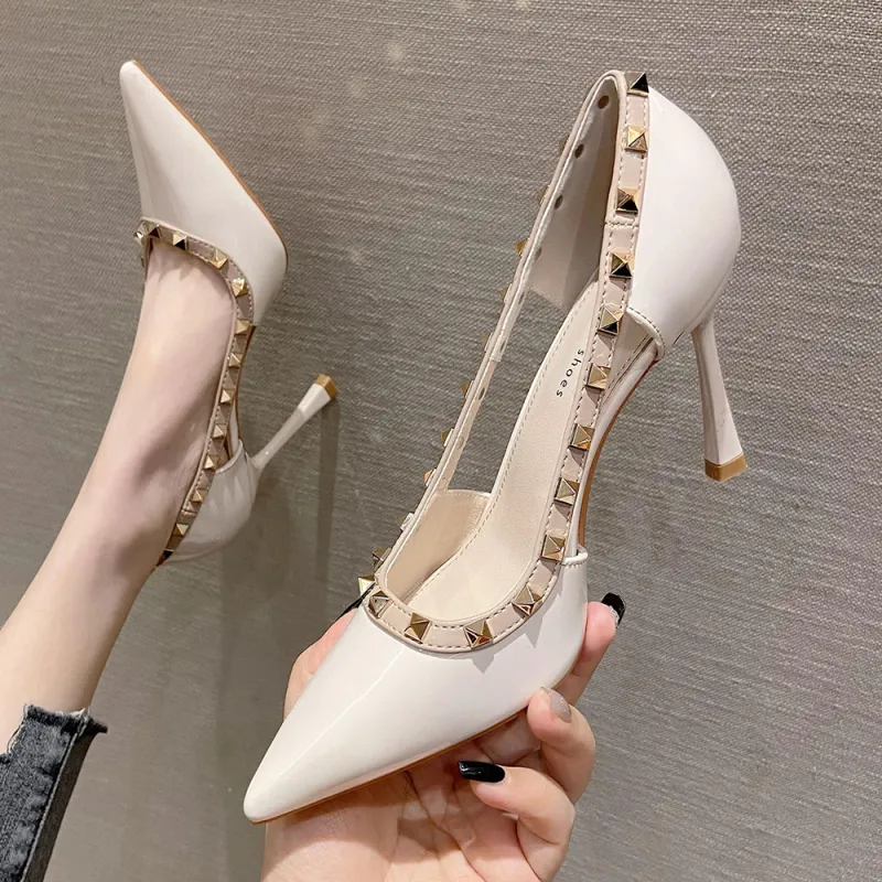 GOSO Slim Heel High Heels Women's-5