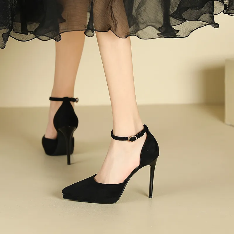 GOSO Slim Heel High Heels Women's-3