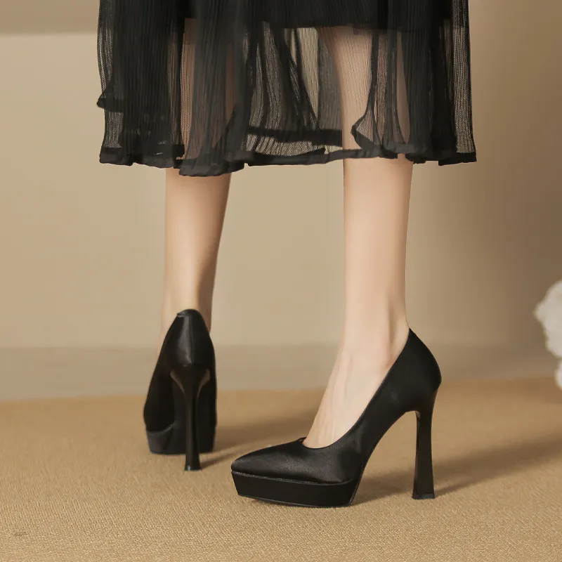 GOSO Slim Heel High Heels Women's-3