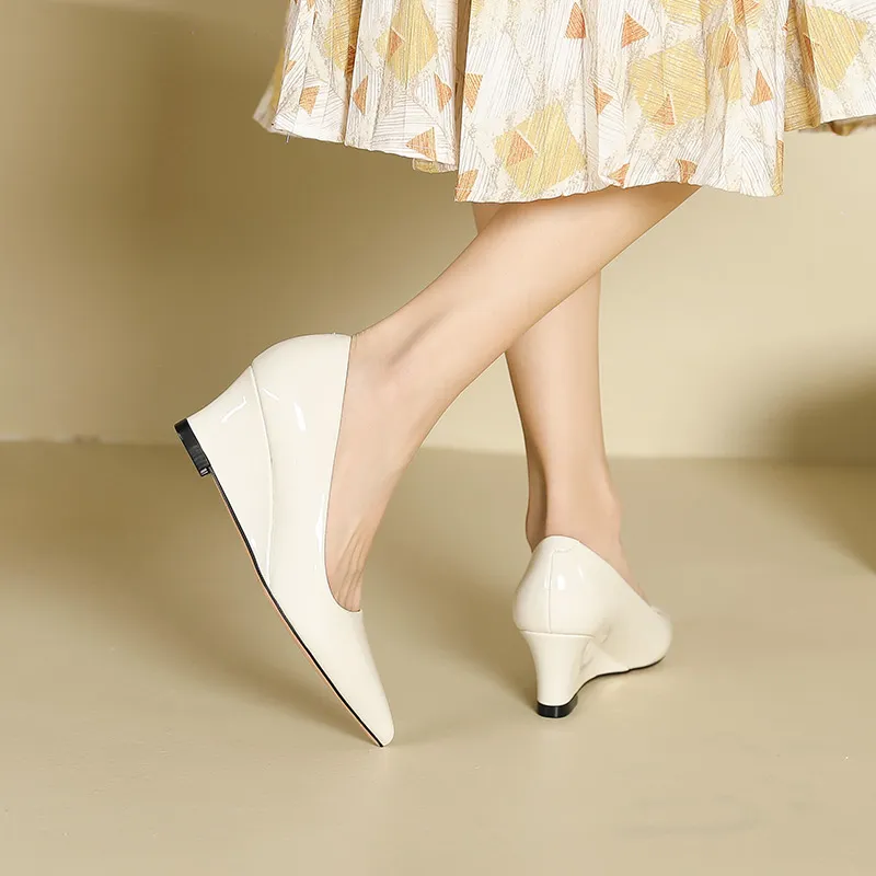GOSO Wedge Heel High Heels Women's-10