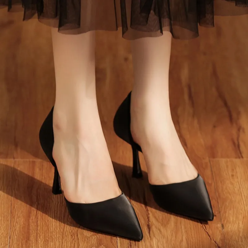 GOSO Slim Heel High Heels 6.5CM Women's-3