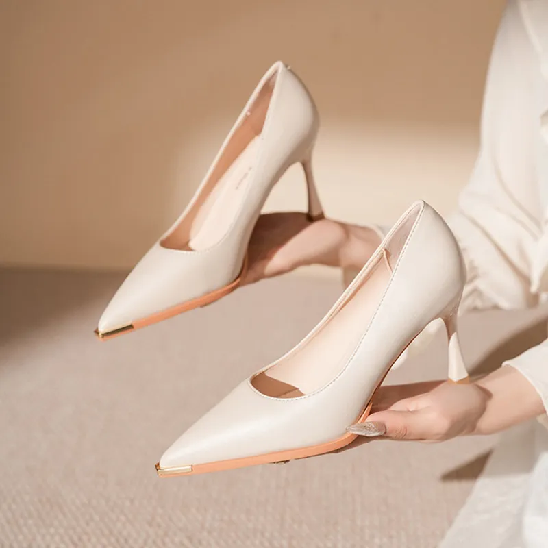 GOSO Slim Heel High Heels 6.5CM Women's-6