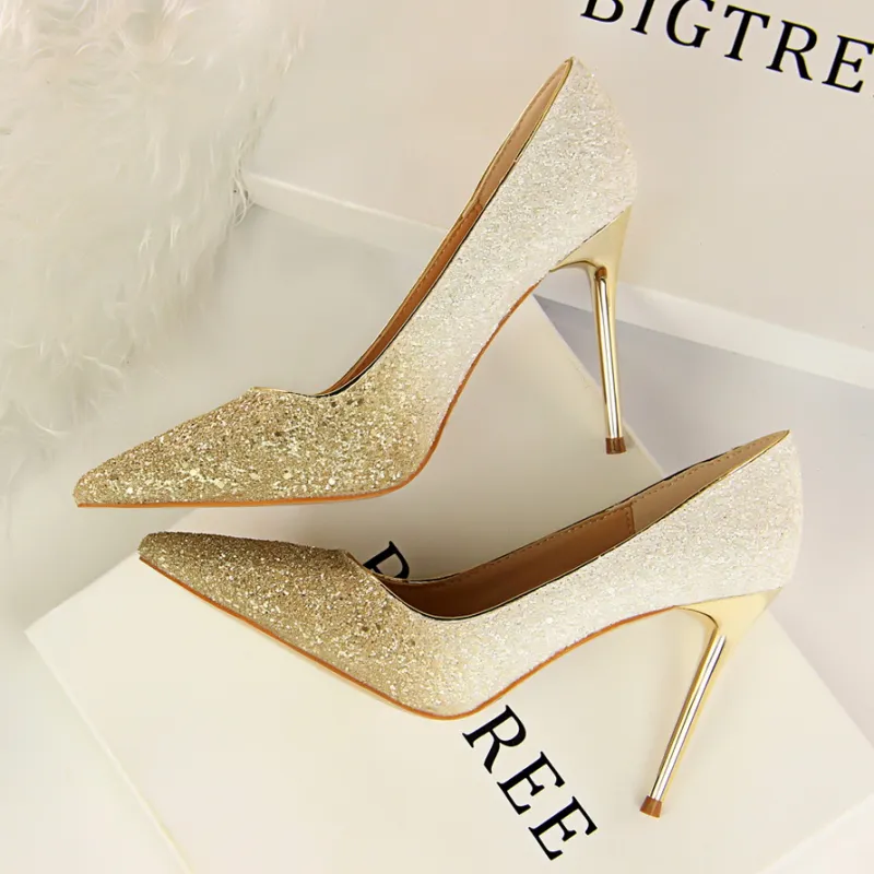 GOSO Slim Heel High Heels Women's-7