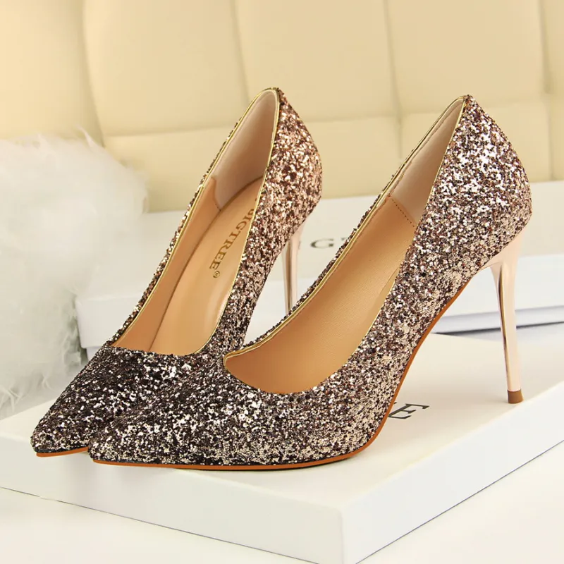 GOSO Slim Heel High Heels Women's-33