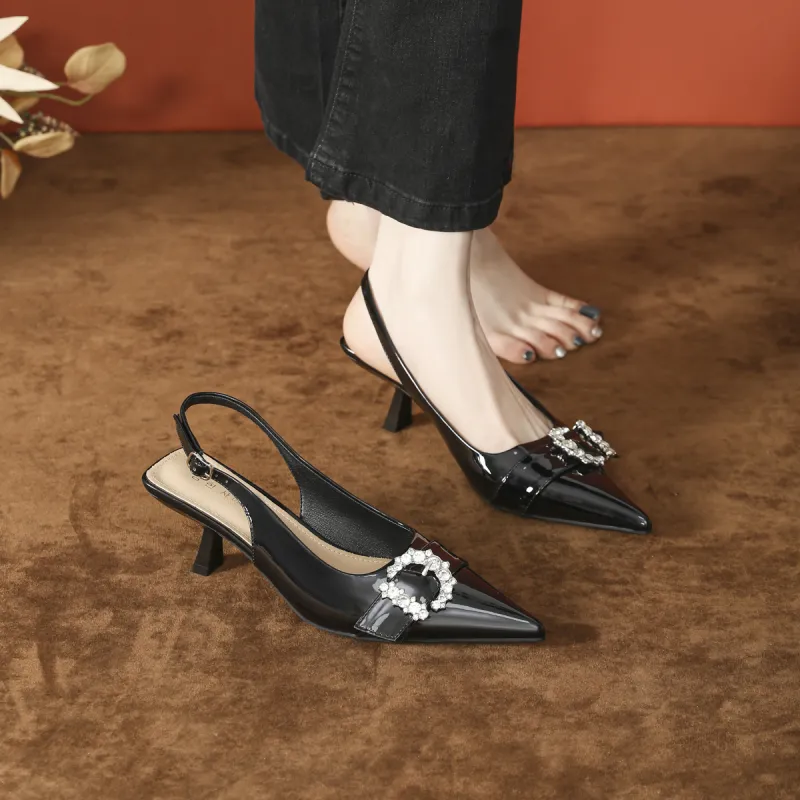 GOSO Slim Heel High Heels Women's-4