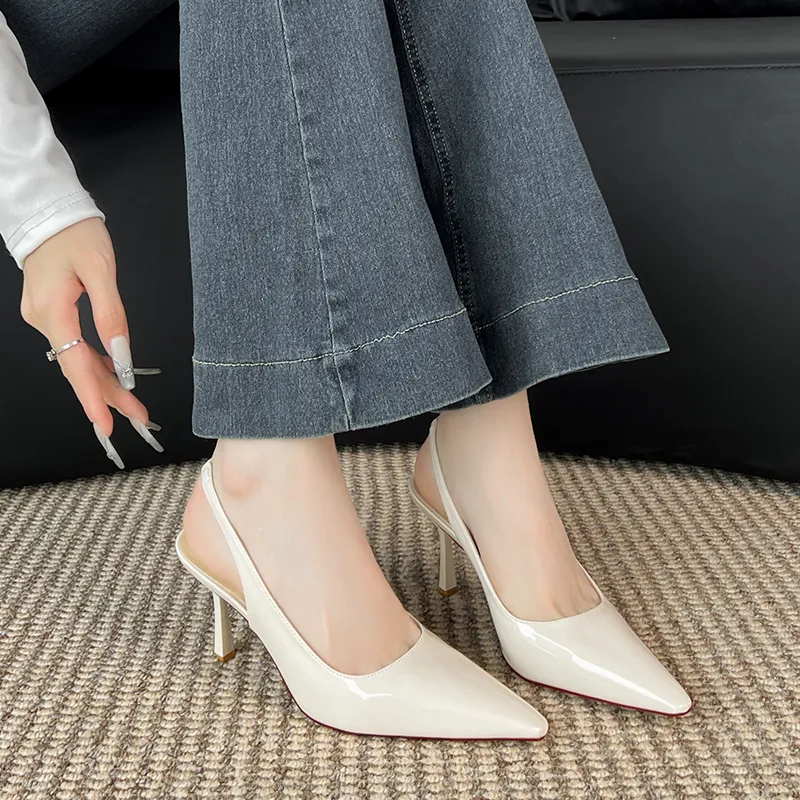 GOSO Slim Heel High Heels Women's-5