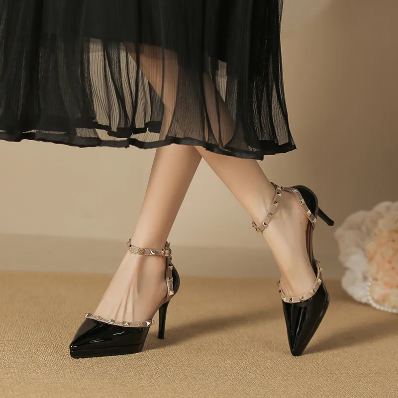 GOSO Slim Heel High Heels Women's-8