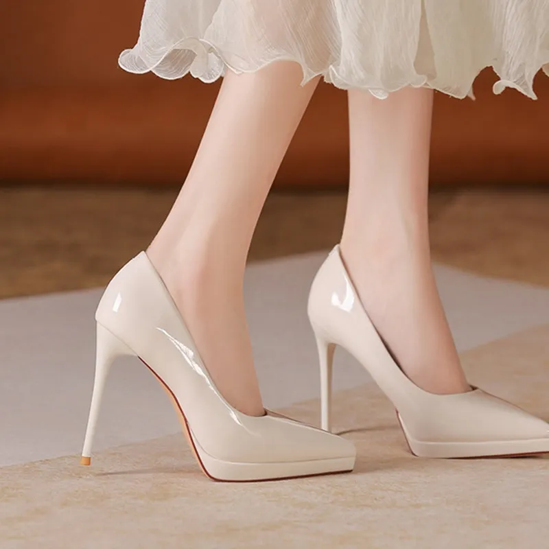 GOSO Slim Heel High Heels Women's-11