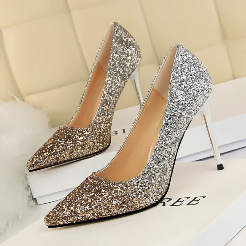 GOSO Slim Heel High Heels Women's-37
