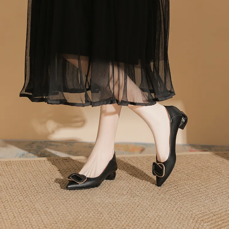 GOSO Casual Single Shoes Low Heel Women's-10