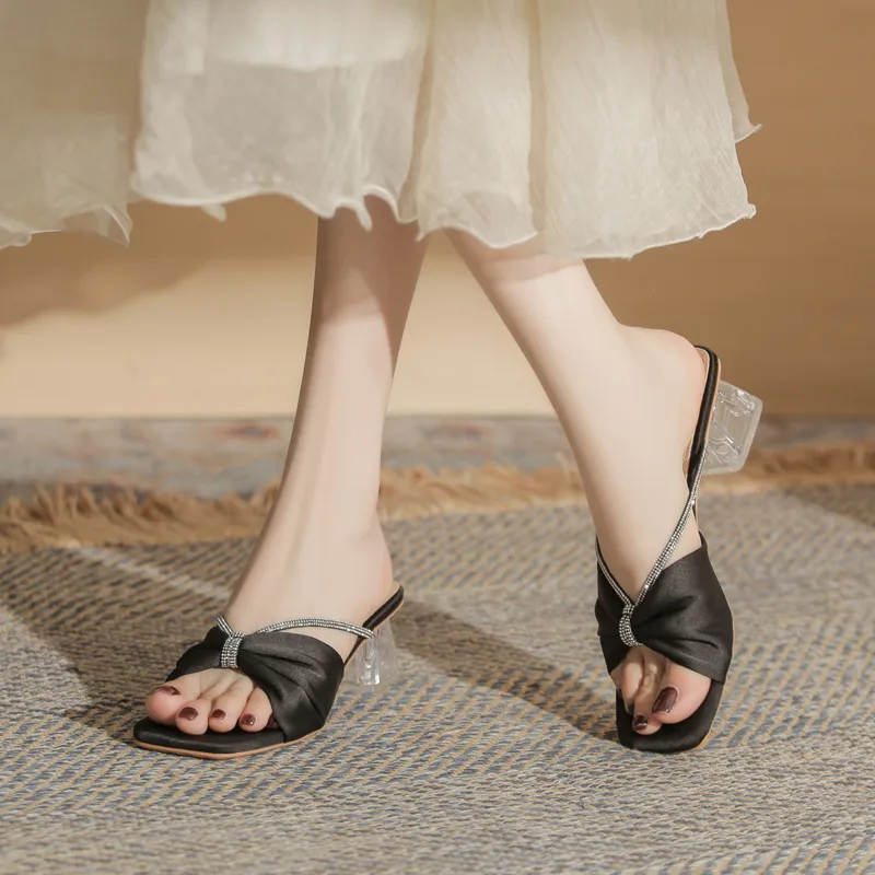 GOSO Abrasion Resistant Slide Slippers Women's Black-3