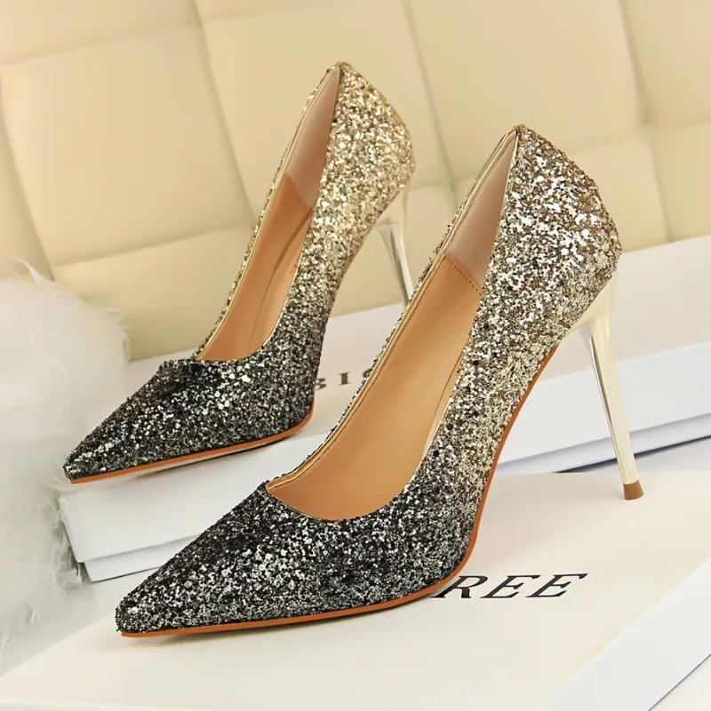 GOSO Slim Heel High Heels Women's-14