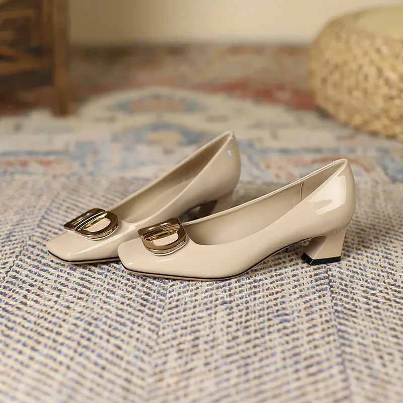 GOSO Chunky Heel High Heels Women's-6