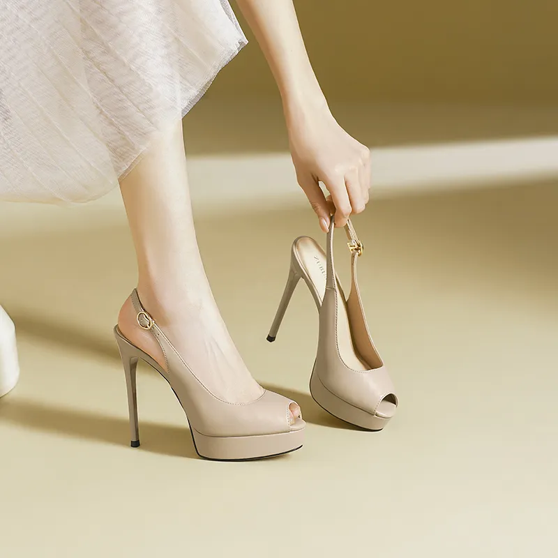 GOSO Slim Heel High Heels Women's-19
