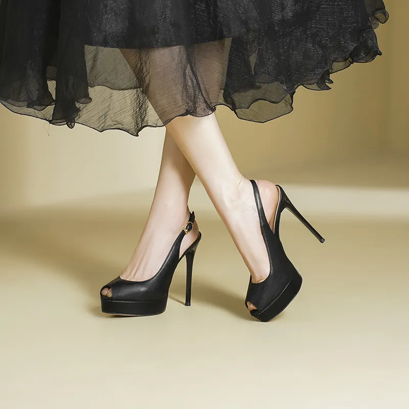 GOSO Slim Heel High Heels Women's-2