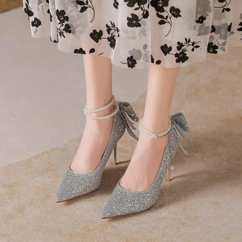 GOSO High Heels Women's Champagne-3