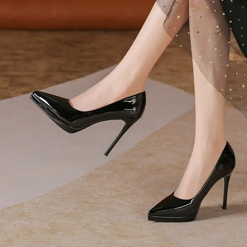 GOSO Slim Heel High Heels Women's-4