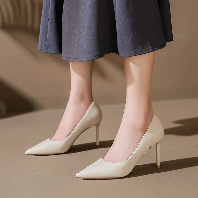 GOSO Slim Heel High Heels Women's-5