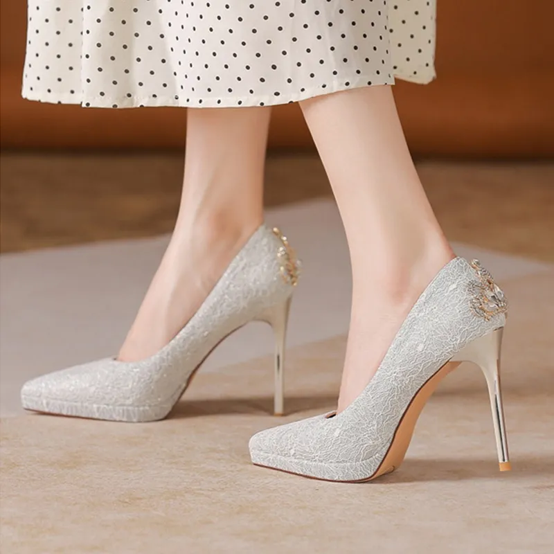 GOSO Slim Heel High Heels Women's-9