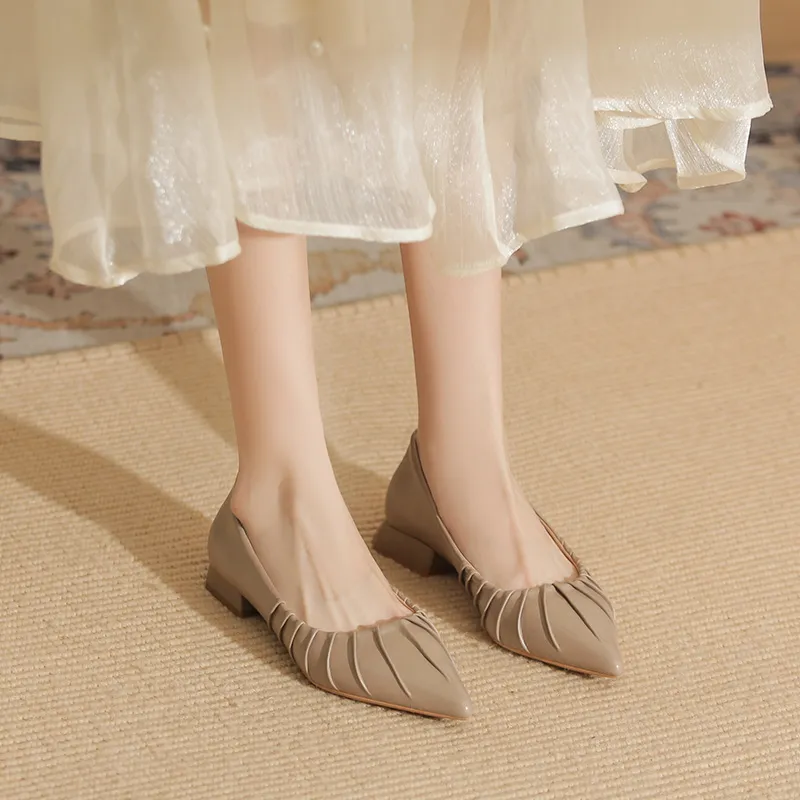 GOSO Casual Single Shoes Low Heel-7