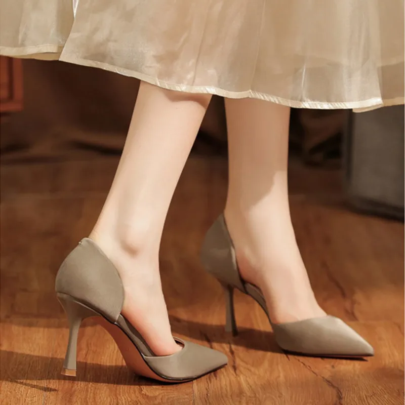GOSO Slim Heel High Heels 6.5CM Women's-13
