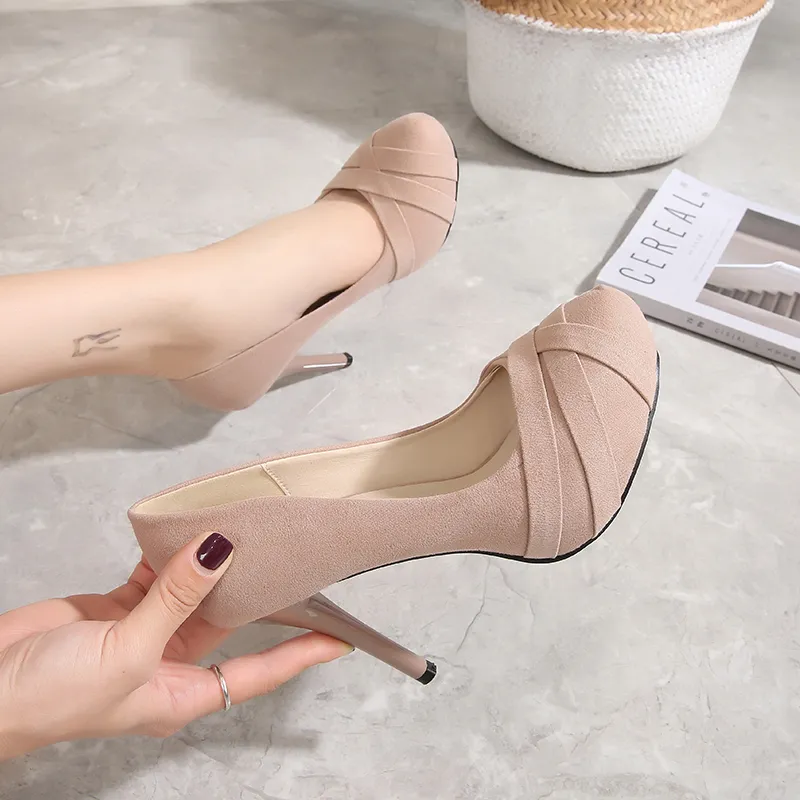 GOSO Slim Heel High Heels Women's-3