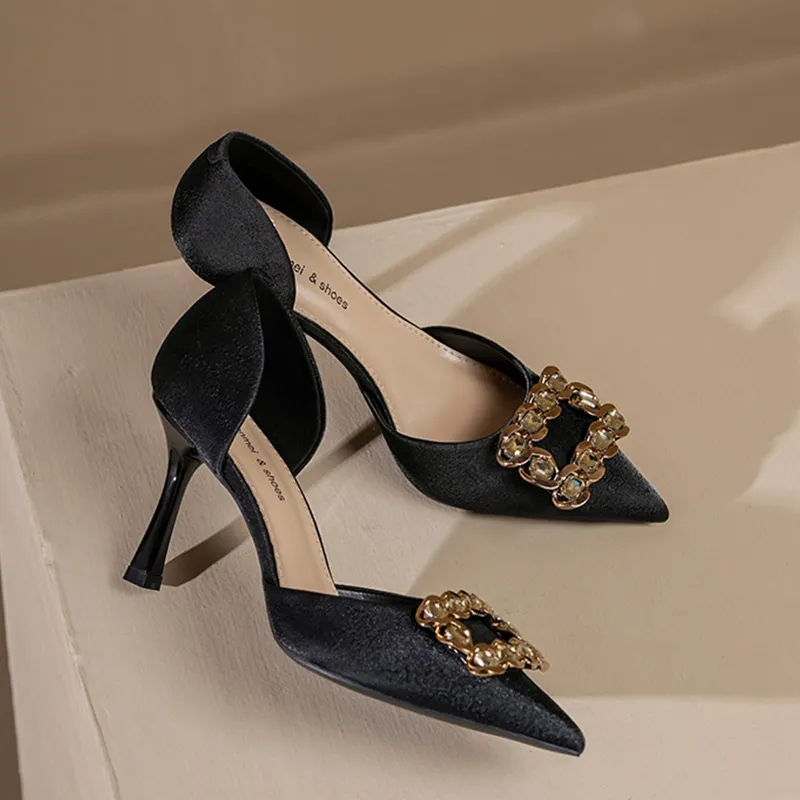 GOSO High Heels Women's Black-2