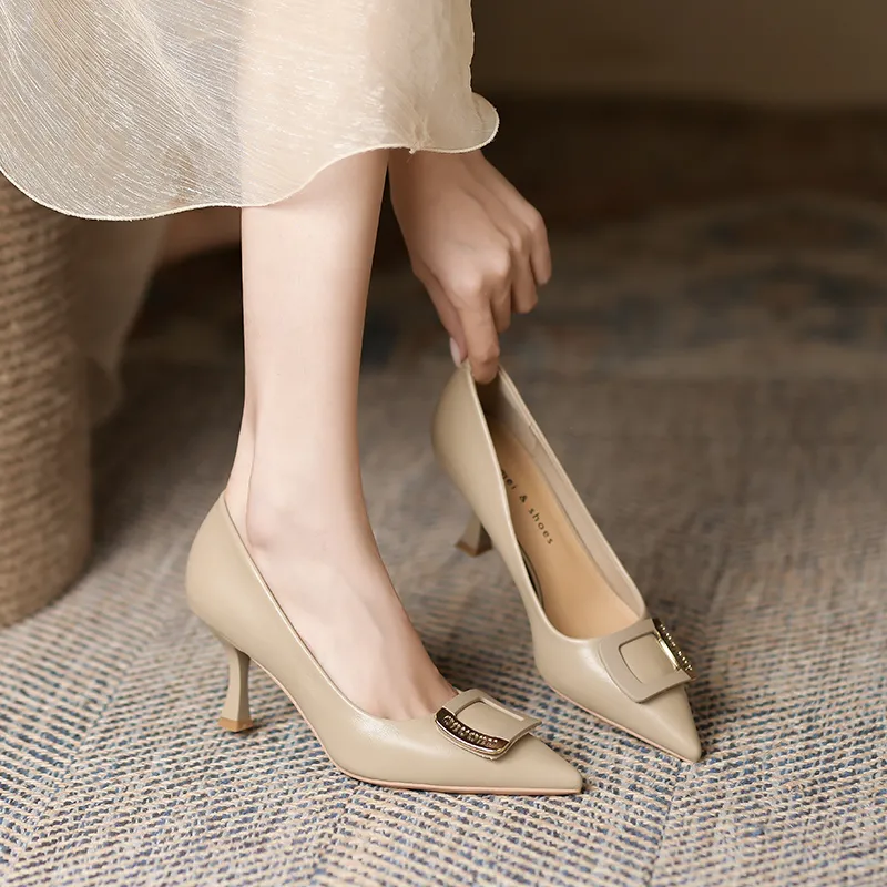 GOSO Slim Heel High Heels Women's-19