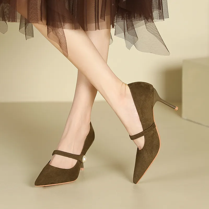 GOSO Slim Heel High Heels Women's-1