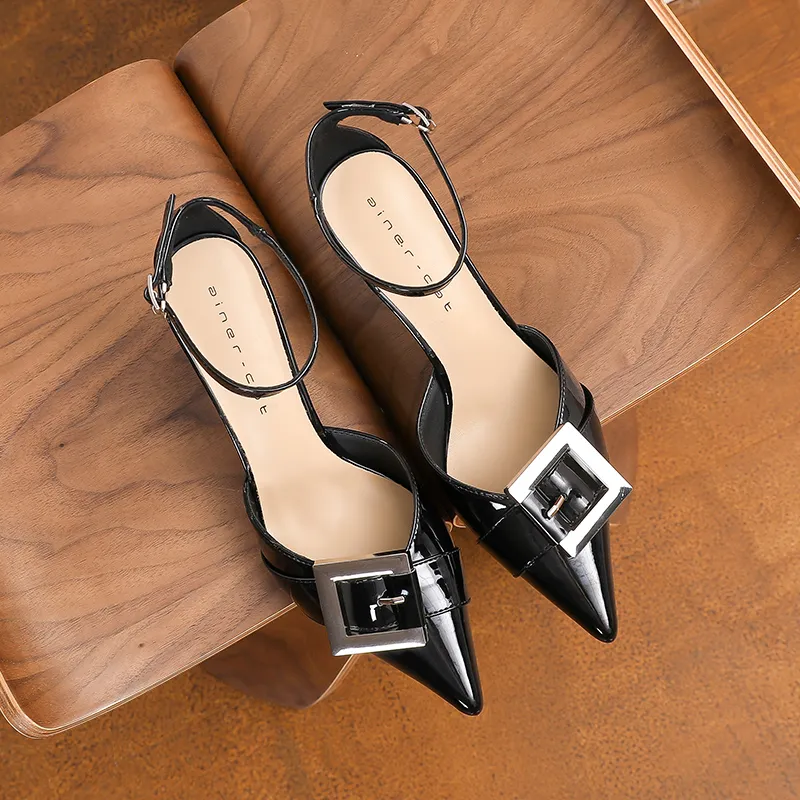 GOSO Chunky Heel High Heels Women's-4